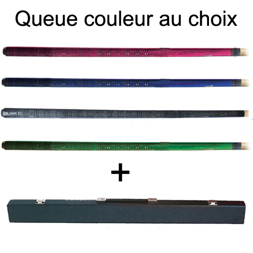 Coffret queue billard - coffret,