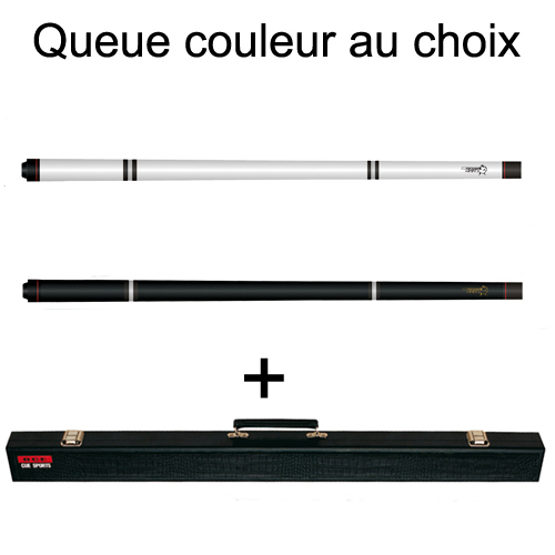 Coffret queue billard canne - coffret, de